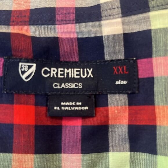NWOT Cremieux classics plaid button down shirt - Picture 5 of 8